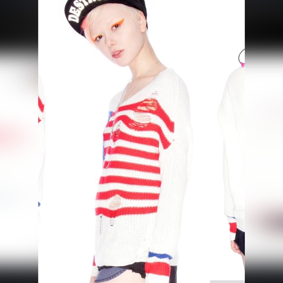 Flag Religion Sweater - Picture 2 of 6